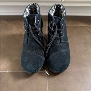 Toms Black Ankle Boots